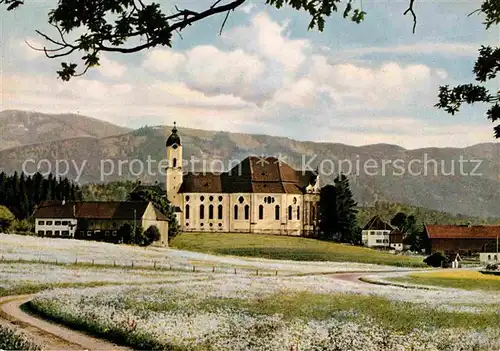 Wies Allgaeu Wallfahrtskirche Kat. Sulzberg