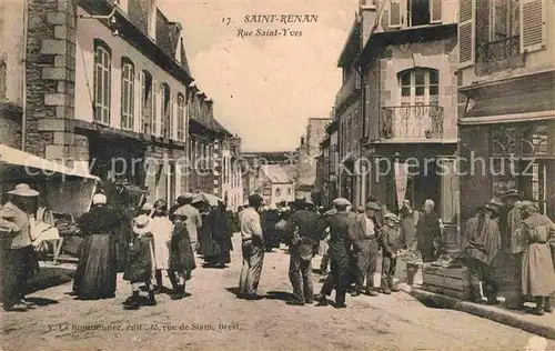 Saint Renan Rue Saint Yves Kat. Saint Renan