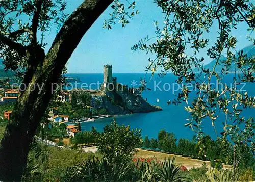 Malcesine Lago di Garda Schloss  Kat. Malcesine