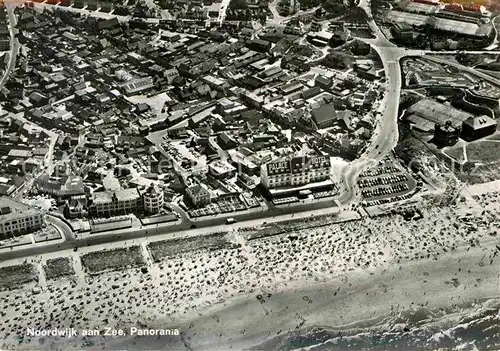 Noordwijk aan Zee  Fliegeraufnahme mit Strand Kat. Noordwijk