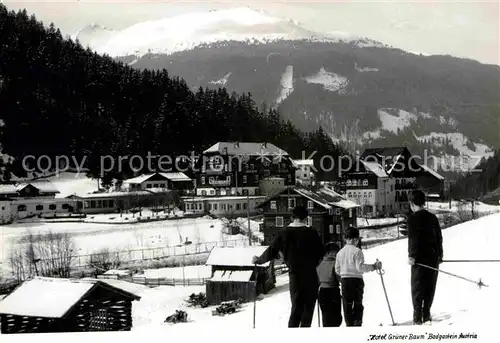 Badgastein Hotel Gruener Baum Kat. Bad Gastein