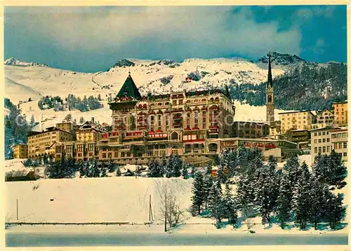 St Moritz GR Badtrutts Palace Hotel Kat. St Moritz
