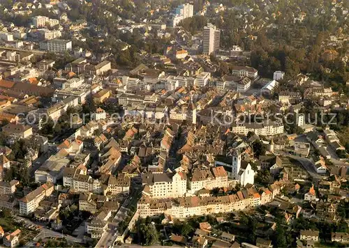 Aarau AG Fliegeraufnahme Altstadt Kat. Aarau