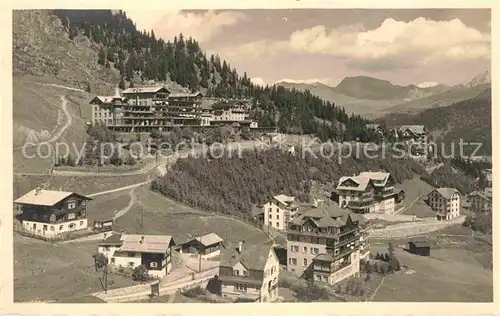 Arosa GR Fliegeraufnahme mit Sanatorium Kat. Arosa