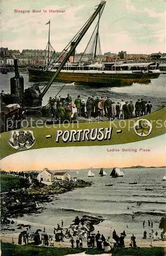 Portrush Hafen Kat. Antrim