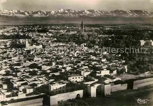 Marrakech Marrakesch Fliegeraufnahme Kat. Marokko