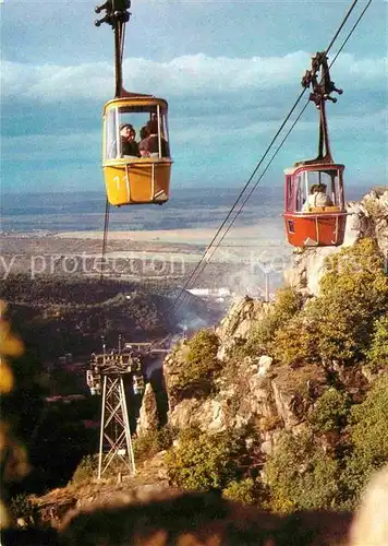 Seilbahn Thale Harz  Kat. Bahnen