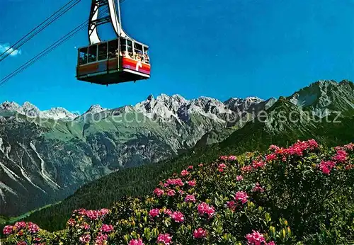 Seilbahn Fellhorn Oberstdorf Allgaeuer Alpen Kratzer Maedelegabelgruppe Kat. Bahnen