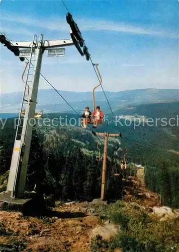 Sessellift Arber Bayrischer Wald  Kat. Bahnen