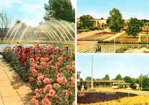 Gartenbauaustellung Erfurt Gelaendeansichten Kat. Expositions