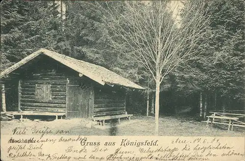 Koenigsfeld Schwarzwald Huette / Koenigsfeld im Schwarzwald /Schwarzwald-Baar-Kreis LKR