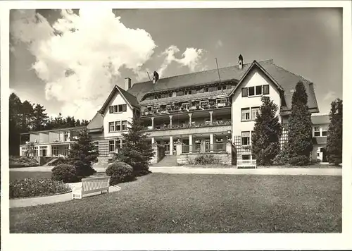 Koenigsfeld Schwarzwald Kindersanatorium Frieda Klimsch Stiftung / Koenigsfeld im Schwarzwald /Schwarzwald-Baar-Kreis LKR