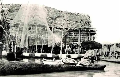 Benin City Villages Lacustres du Lac Nokoue Kat. Benin City