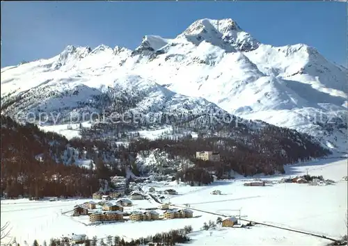 Sils Maria Graubuenden Panorama / Sils Maria /Bz. Maloja