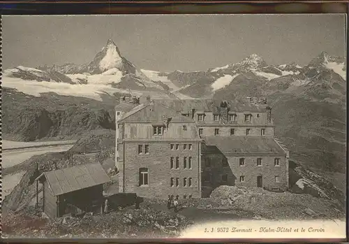 Zermatt VS Kulm Hotel et le Cervin Kat. Zermatt