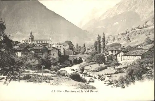 Orsieres Val Ferret Bruecke *