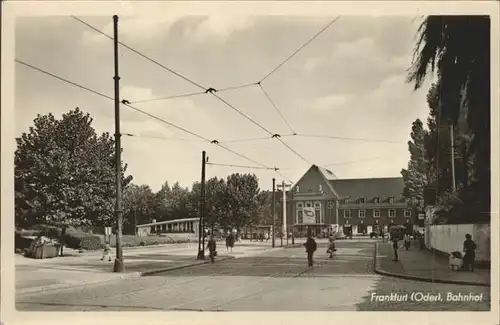 Frankfurt Oder Bahnhof Kat. Frankfurt Oder