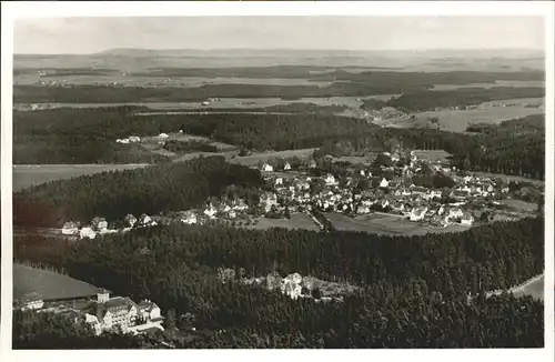 Koenigsfeld Schwarzwald Flugaufnahme / Koenigsfeld im Schwarzwald /Schwarzwald-Baar-Kreis LKR