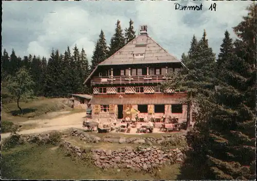 AK / Ansichtskarte Seebach Ottenhoefen Schwarzwald Darmstaedter Huette Kat. Ottenhoefen im Schwarzwald