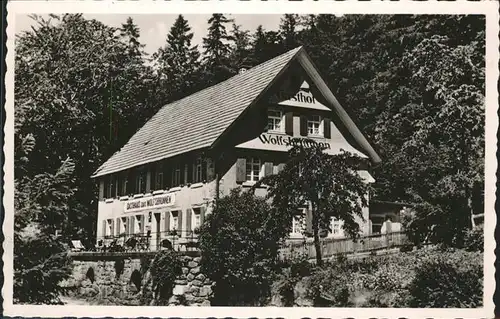 AK / Ansichtskarte Seebach Ottenhoefen Schwarzwald Gasthof Pension Wolfsbrunnen Kat. Ottenhoefen im Schwarzwald