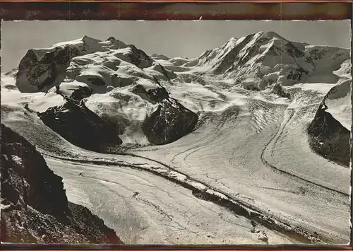 AK / Ansichtskarte Zermatt VS Monte Rosa Liskamm Kat. Zermatt