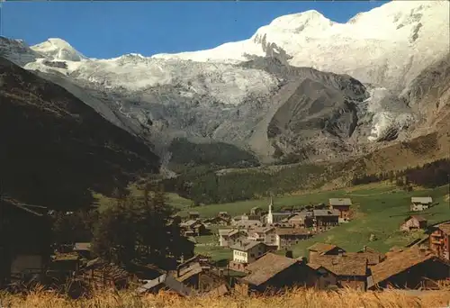 AK / Ansichtskarte Saas-Fee Allalinhorn Alphubel Kat. Saas-Fee