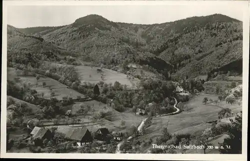 AK / Ansichtskarte Bad Sulzbach Panorama Kat. Lautenbach