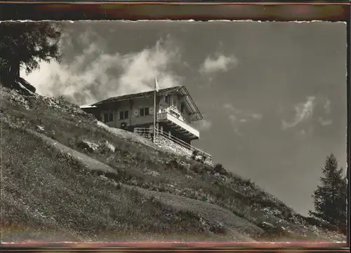 AK / Ansichtskarte Grimentz Ferienhaus Naturfreunde Kat. Grimentz