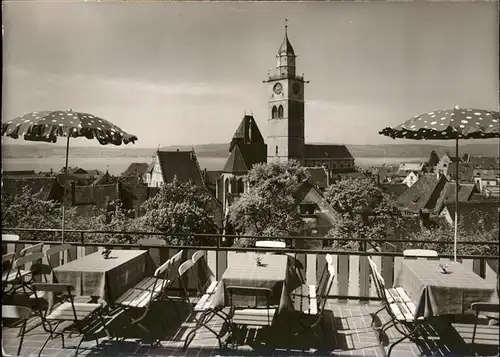 AK / Ansichtskarte pw31710 ueberlingen Bodensee Cafe Museum Terrasse  Kategorie. ueberlingen Alte Ansichtskarten