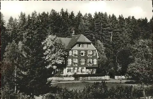 AK / Ansichtskarte Koenigsfeld Schwarzwald Sanatorium Westend Dr. Schall / Koenigsfeld im Schwarzwald /Schwarzwald-Baar-Kreis LKR