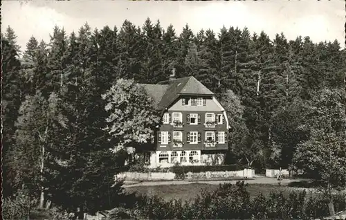 AK / Ansichtskarte Koenigsfeld Schwarzwald Sanatorium Westend Dr. Schall / Koenigsfeld im Schwarzwald /Schwarzwald-Baar-Kreis LKR