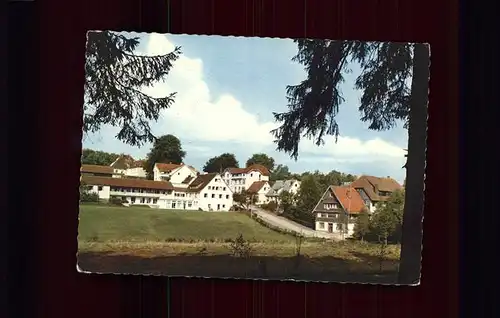 AK / Ansichtskarte Koenigsfeld Schwarzwald Vogelnest Jugendheim / Koenigsfeld im Schwarzwald /Schwarzwald-Baar-Kreis LKR