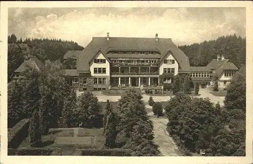 AK / Ansichtskarte Koenigsfeld Schwarzwald Kindersanatorium / Koenigsfeld im Schwarzwald /Schwarzwald-Baar-Kreis LKR