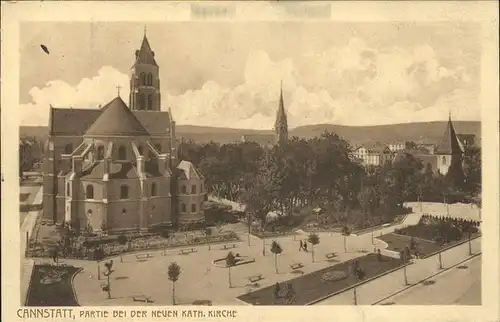 AK / Ansichtskarte Cannstatt Neue Kath Kirche Kat. Stuttgart