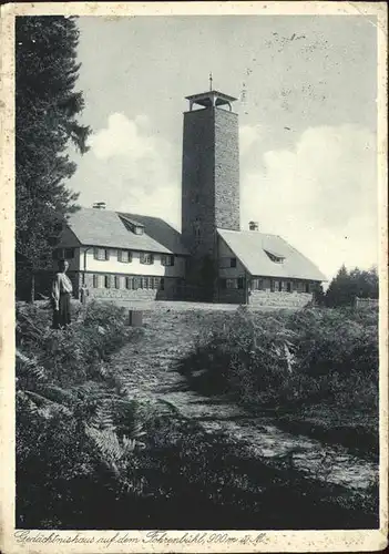 AK / Ansichtskarte Hornberg Schwarzwald Gedaechtnishaus auf dem Fohrenbuehl Kat. Hornberg