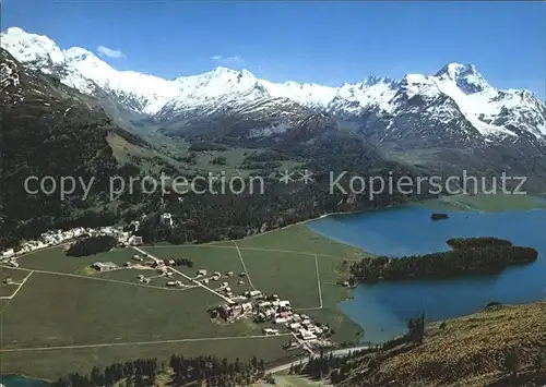 AK / Ansichtskarte Sils Engadin Graubuenden Gesamtansicht /  /Bz. Maloja