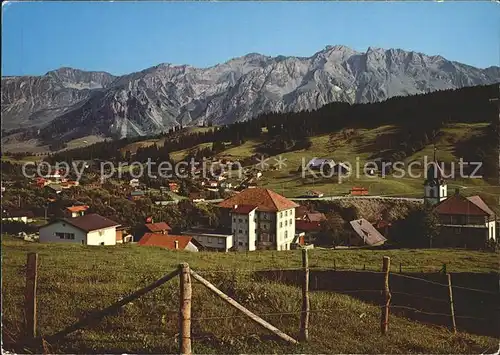 AK / Ansichtskarte Soerenberg LU mit Brienzer Rothorn / Soerenberg /Bz. Entlebuch