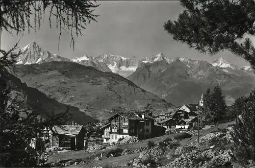 AK / Ansichtskarte Graechen VS Bietschborn
Nestborn
Aletschhorn