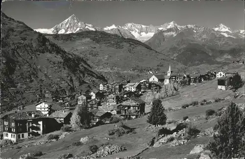 AK / Ansichtskarte Graechen VS Bletschhorn