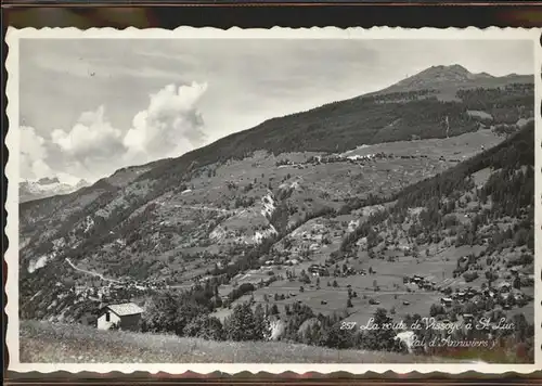 AK / Ansichtskarte St Luc La route Vissoye Kat. St Luc