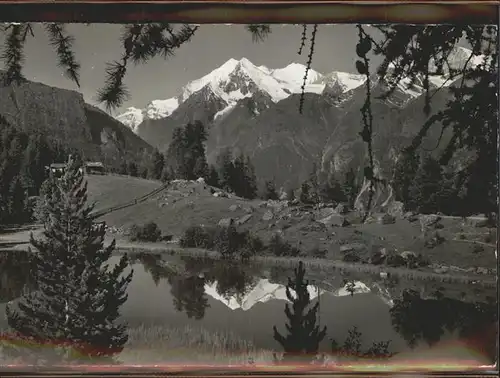 AK / Ansichtskarte Graechen VS Graechensee Weisshorn Kat. Graechen