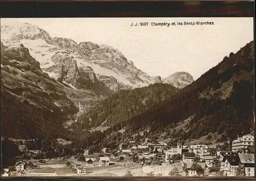 AK / Ansichtskarte Champery les Dents Blanches Kat. Champery