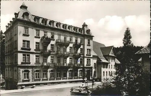 AK / Ansichtskarte Schoenwald Schwarzwald Kurhaus Adler Kat. Schoenwald im Schwarzwald