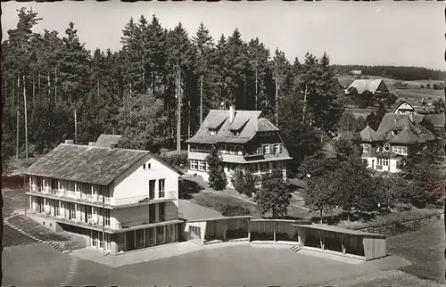 AK / Ansichtskarte Koenigsfeld Schwarzwald Haus Vogelsang Waldfrieden / Koenigsfeld im Schwarzwald /Schwarzwald-Baar-Kreis LKR