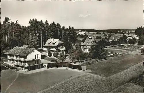 AK / Ansichtskarte Koenigsfeld Schwarzwald Haus Vogelsang Kindersanatorium Waldfrieden / Koenigsfeld im Schwarzwald /Schwarzwald-Baar-Kreis LKR