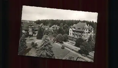 AK / Ansichtskarte Koenigsfeld Schwarzwald Schwarzwald Hotel / Koenigsfeld im Schwarzwald /Schwarzwald-Baar-Kreis LKR