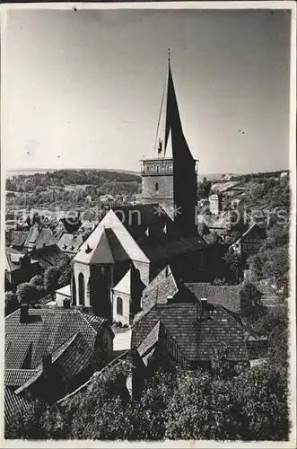 AK / Ansichtskarte Warburg Westfalen Kirche Kat. Warburg