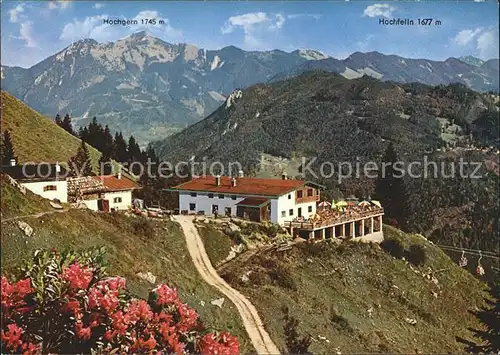 AK / Ansichtskarte Schleching Wuhrsteinalm am Geigelstein Bayerische Alpen Hochgern Kat. Schleching