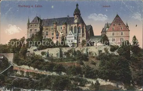 AK / Ansichtskarte Marburg Lahn Schloss Kat. Marburg