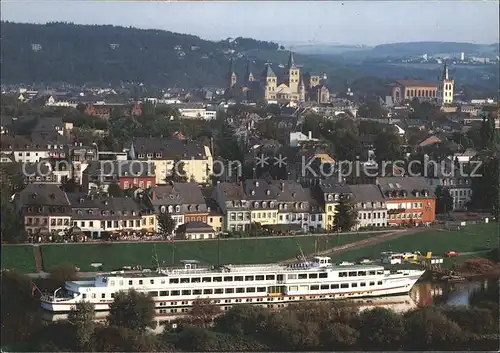 AK / Ansichtskarte Trier Stadtansicht Passagierschiff Kat. Trier